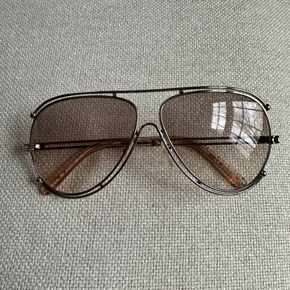 Chloe Isadora Aviator Sunglasses